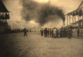 1882 - Pumper Cart at Fairgrounds